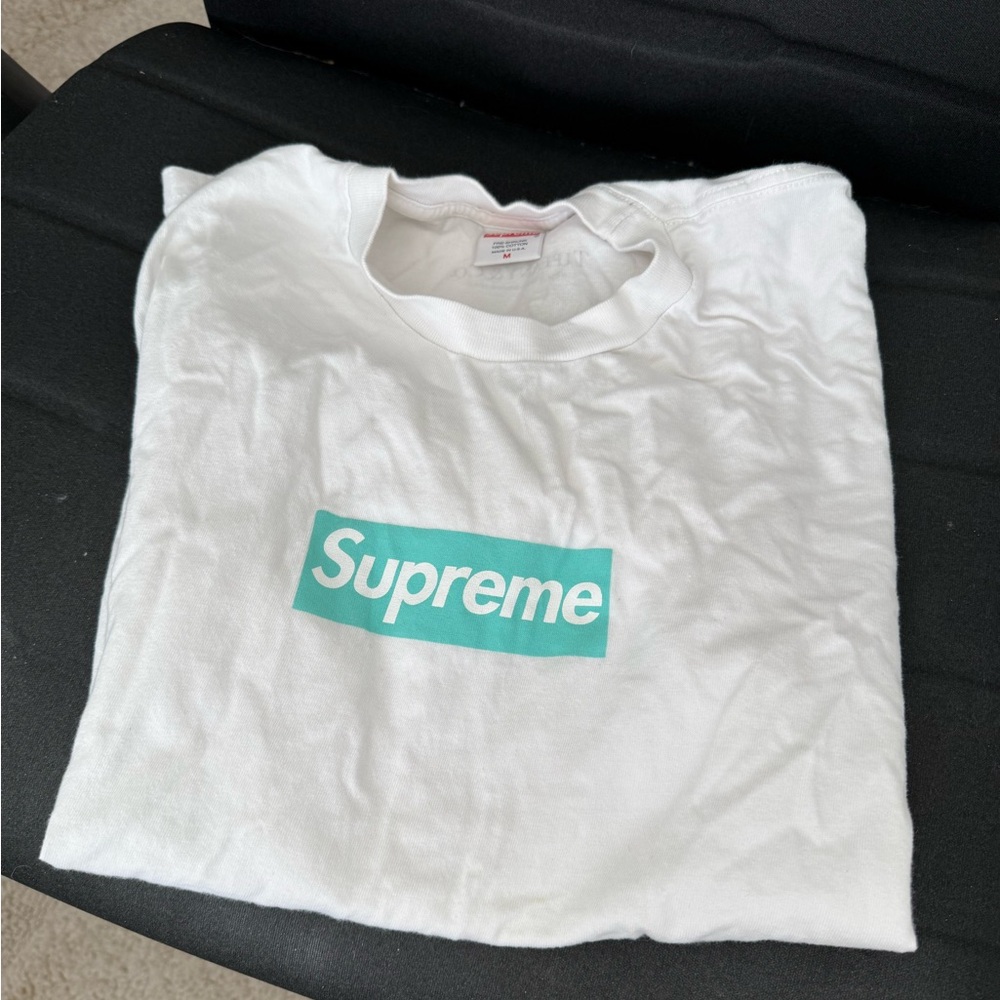 supreme x tiffany & co tee